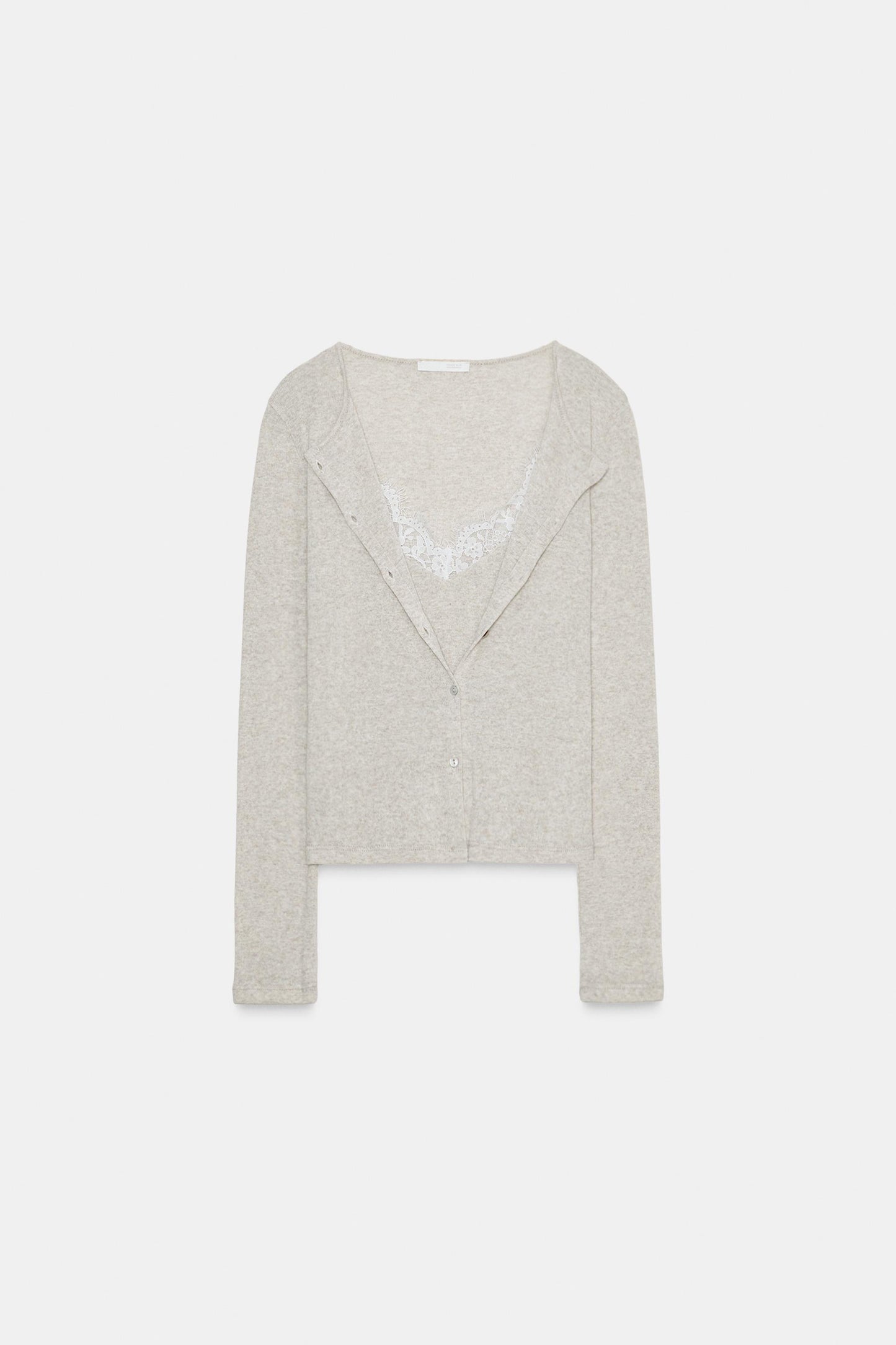Lace V-Neck Cardigan