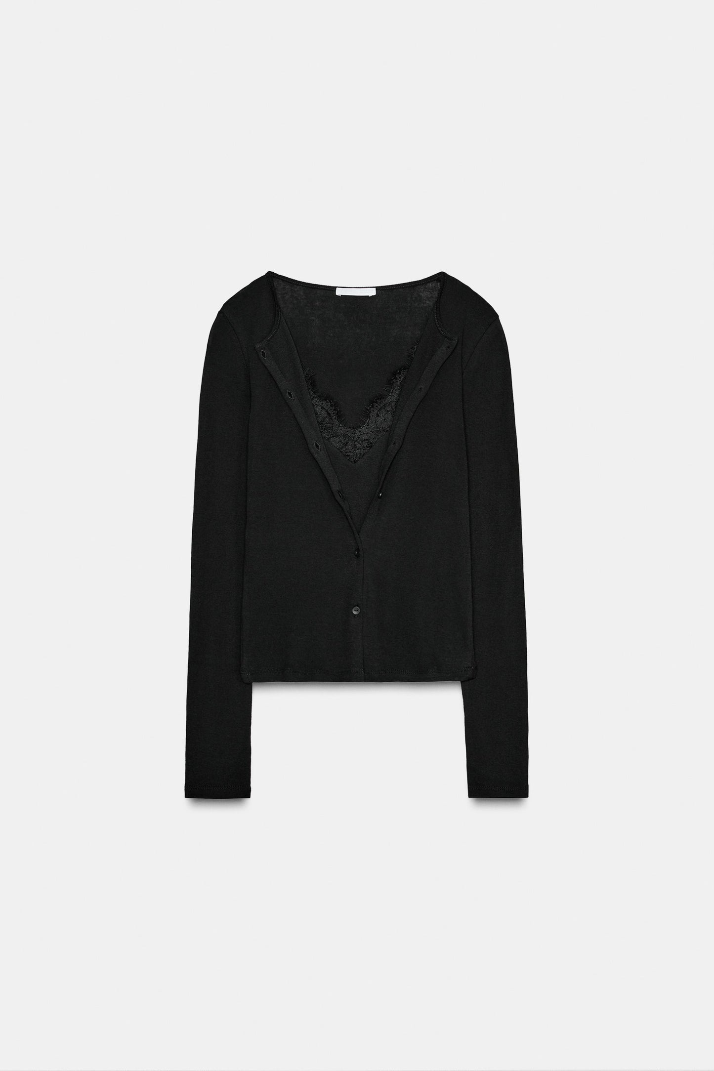 Lace V-Neck Cardigan