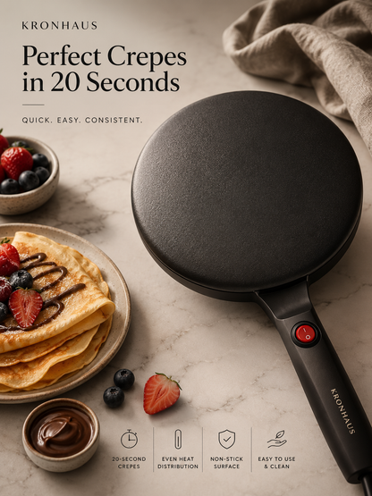 The Dip & Flip Crepe Maker
