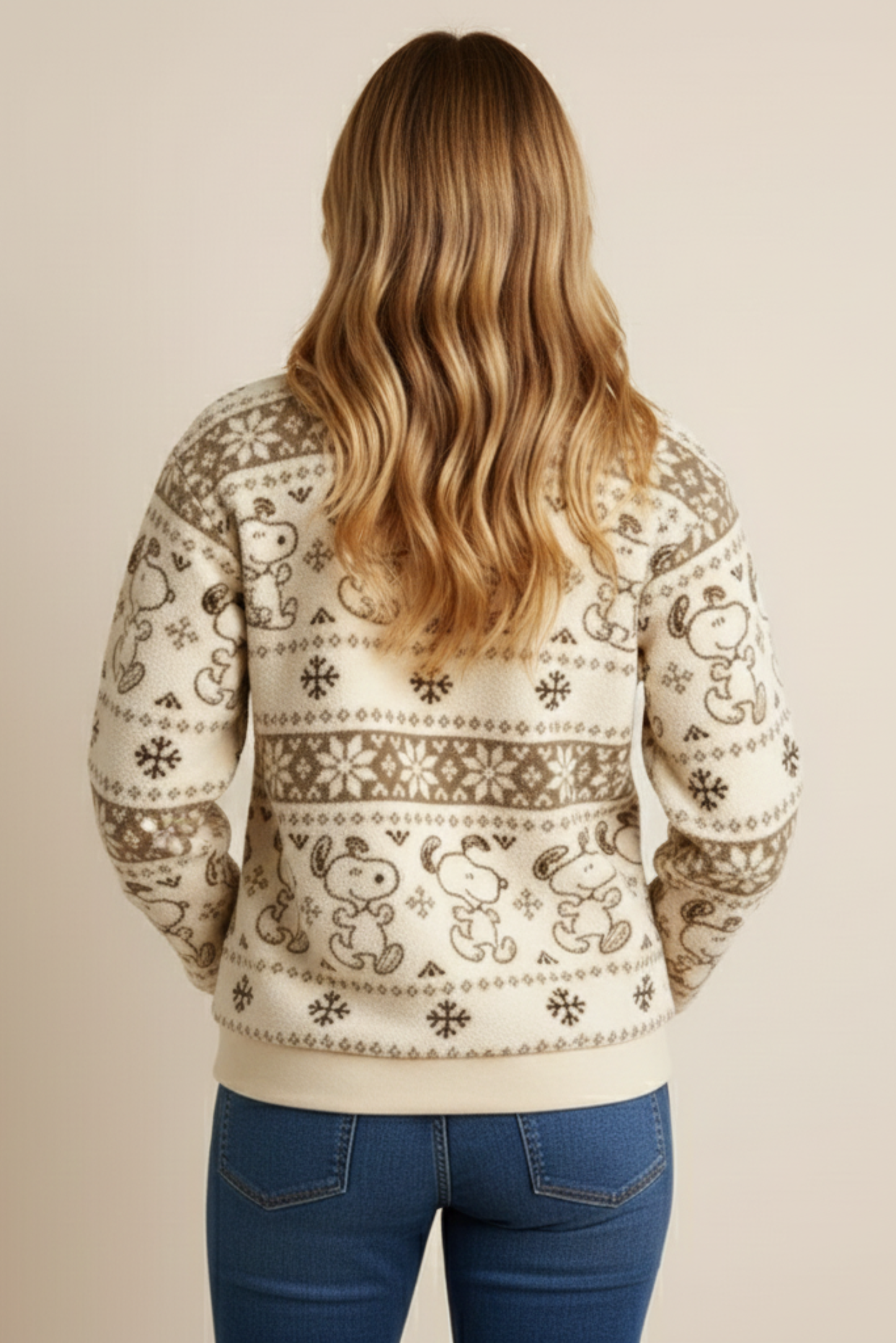 Snoopy Fleece Sweater