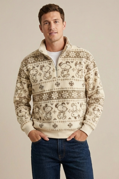 Snoopy Fleece Sweater