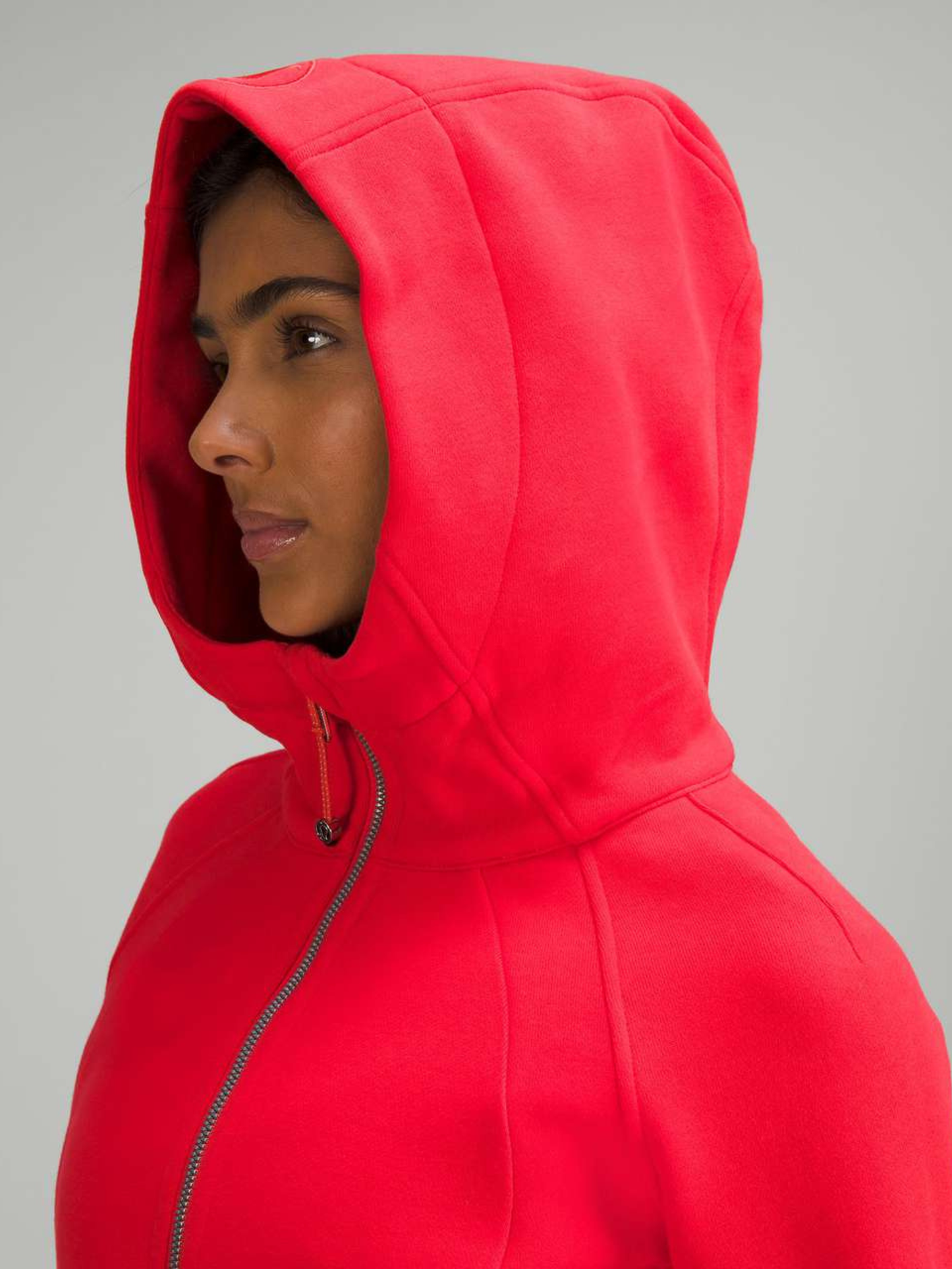 Sculpted Full-Zip Hoodie