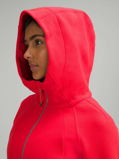 Sculpted Full-Zip Hoodie