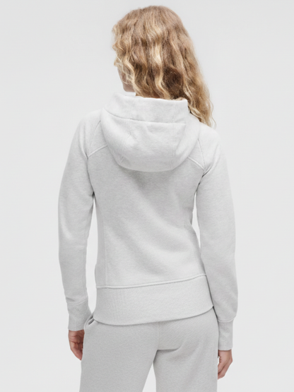 Sculpted Full-Zip Hoodie