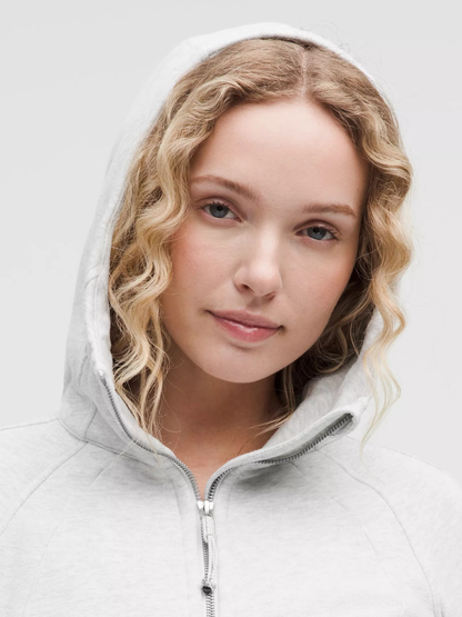 Sculpted Full-Zip Hoodie