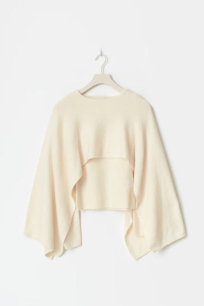 Knitted Cape Top